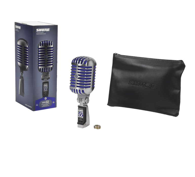 Shure super 55 deluxe vocal microphone